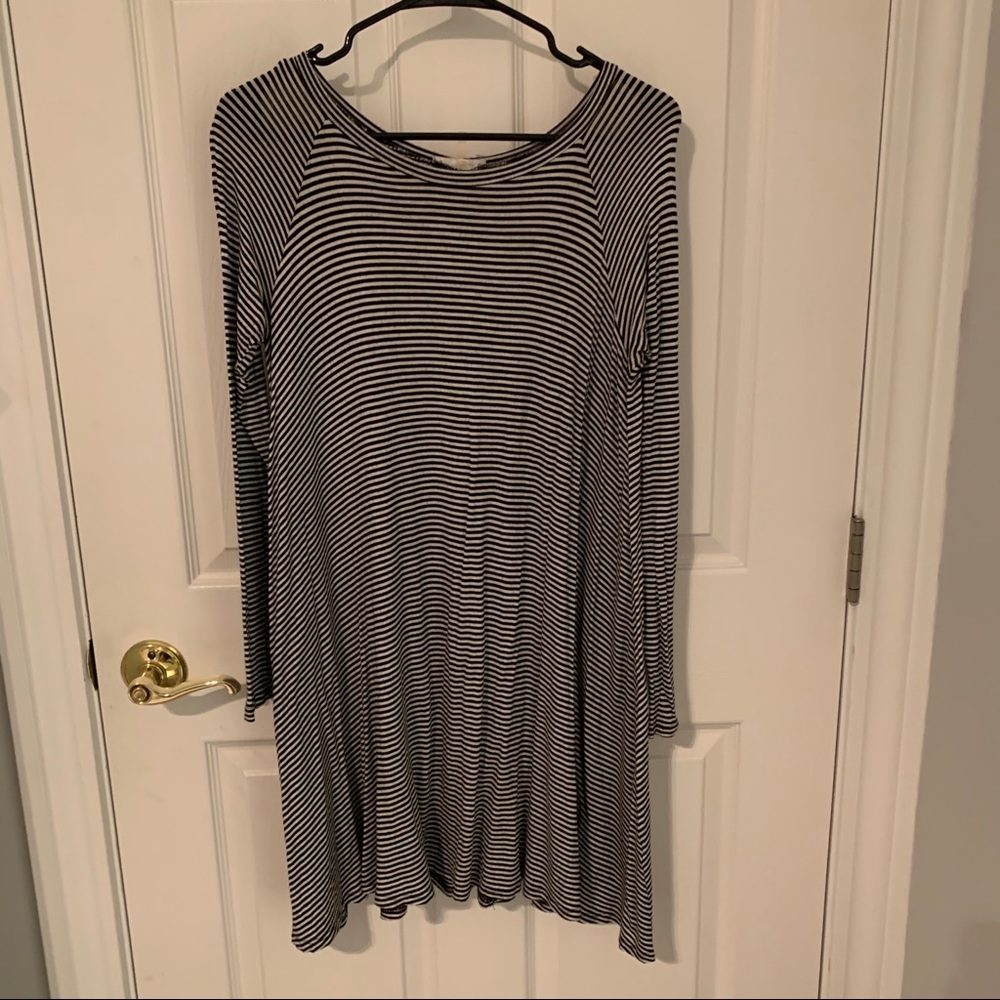Tunic shirt dress